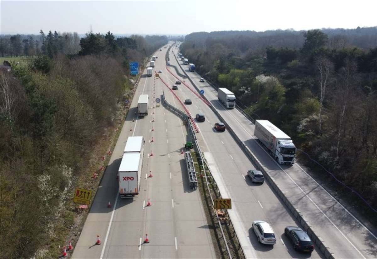 Operation Brock to be deployed on M20 between Maidstone and