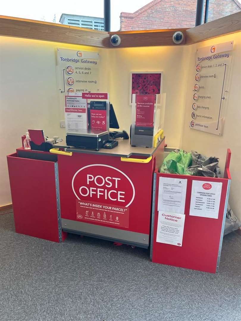 Tonbridge Castle Post Office closed for another week