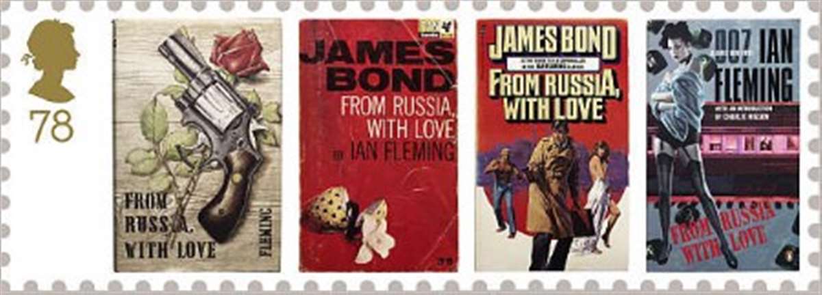 Super spy stamps for Bond author s centenary