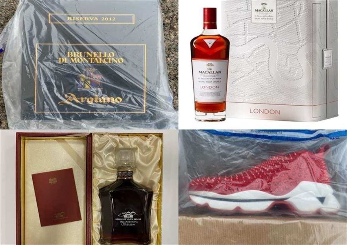 Dolce and Gabbana trainers, Burberry cardigan, Macallan whisky and Mount  Gay rum among luxury burglary haul