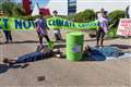 Oil terminal blocked in ‘greenwash’ protest by Extinction Rebellion activists