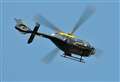 Man arrested after laser aimed at helicopter