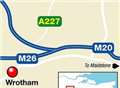 Witness appeal after M26 crash