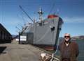 Documentary-maker on a warship-shooting mission 