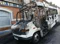 Luton: Bus attacked by arsonists