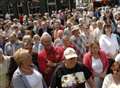 Hundreds support hospital rally