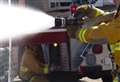 Fire crews battle bedroom blaze