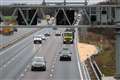 Smart motorways protesters carry coffins through London