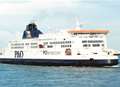 Ferry turned back after passenger taken ill