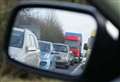 Three miles of tailbacks after multi-vehicle crash