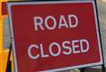 Resurfacing works to close major routes