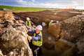 Excavation into Roman amphitheatre in England uncovers arena holding cell