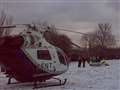 Sledging accident