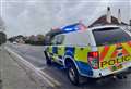 Motorbike hits property on busy road 