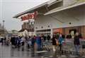 Hundreds queue outside Sainsbury's