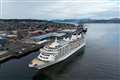 World’s ‘largest private residential ship’ docks at Scottish port