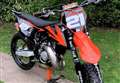 Motocross bike stolen from garage