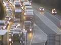 Five vehicle crash on M20 