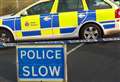 Road closed after car overturns