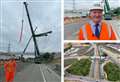 New bridge installed in £32m road revamp