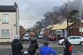 Manchester warehouse blaze brought under control by firefighters