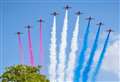 Where to see Red Arrows in Kent's skies