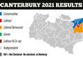 Full results from local elections in Canterbury