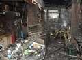 Arson suspected after cafe blaze