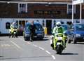 Guard of honour at rail death policeman's funeral