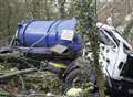 A21 lorry crash