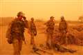 UK troops battle sandstorm to seize weapons cache hidden by terrorists in Mali