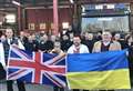 Fire engine convoy sets off for Ukraine 