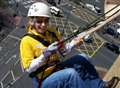 Abseilers take the plunge for charity