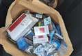 £4,000 of suspected illicit tobacco found in car boot