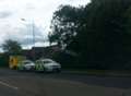 Police attend crash in Larkfield