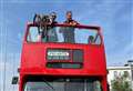 Champion football team welcomed home with parade