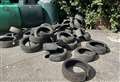 Huge haul of tyres among hundreds of fly-tipping incidents caught on supermarket CCTV