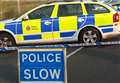 Lane closed after motorway crash