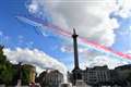 In Pictures: Spectacular flypast welcomes Emmanuel Macron to London