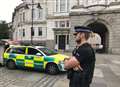 Emergency response after woman collapses in town centre