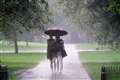 Storms bring heavy rain, lightning and hail ‘the size of garden peas’ to UK