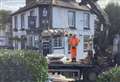 Return of historic roundabout relic after ‘crash damage’