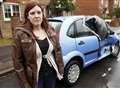 Mum's car 'written off'