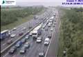 Hour long delays on M25