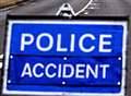 Driver hurt as car crashes with transporter