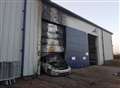 Boxing gym damaged by car fire