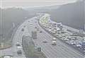 Kent's motorways in rush-hour chaos