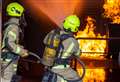 Three fire crews tackle blaze