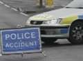 Fruit lorry overturns on new road