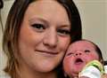 Baby born on bathroom floor